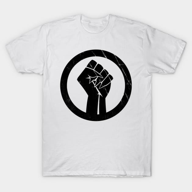 Black Panther Power T-Shirt by crocktees